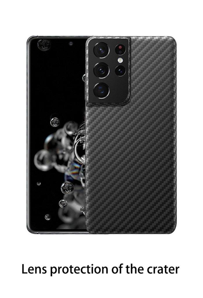 Real Carbon Fiber Phone Case For Samsung Ga;axy S21 Series - Premium Mobile Phone Cases from Dressmycell.com - Just $42.00! Shop now at Dressmycell.com Real Carbon Fiber Phone Case For Samsung Ga;axy S21 Series - Premium Mobile Phone Cases from Dressmycell.com - Just $42.00! Shop now at Dressmycell.com